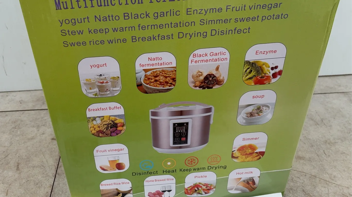 Unused multifunction fermentation pan