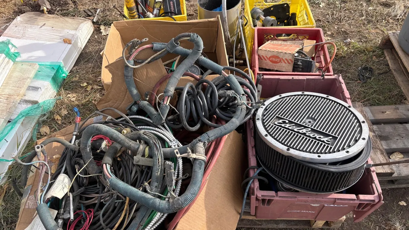Large Collection of Classic and Muscle Car Parts
