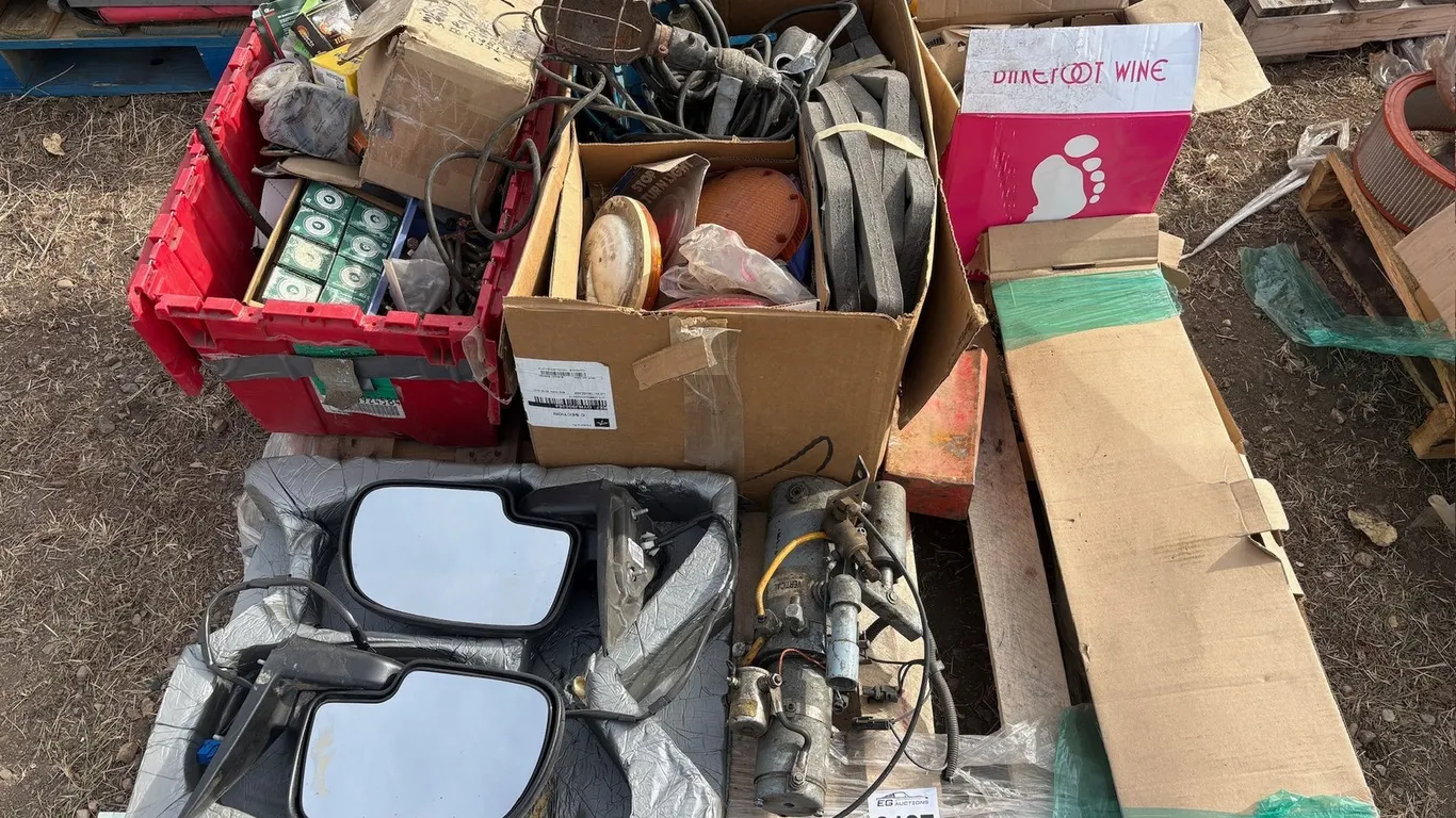 Collection of Parts, Tools and Equipment