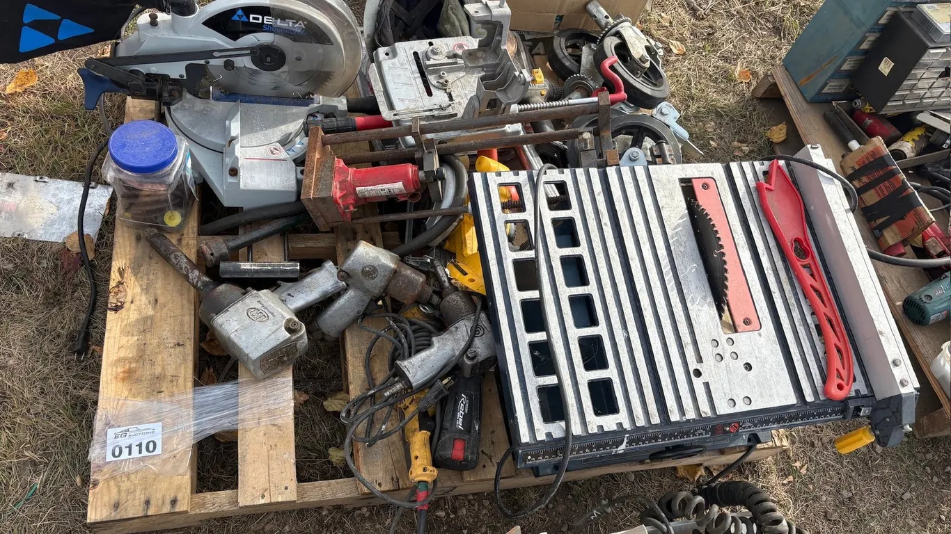 Collection of Tools, Parts and Equipment