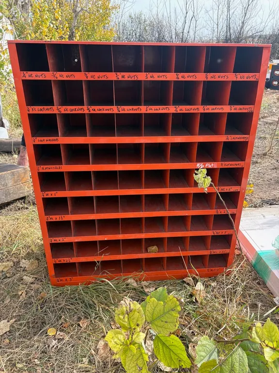 Large Nuts and Bolts Cabinet