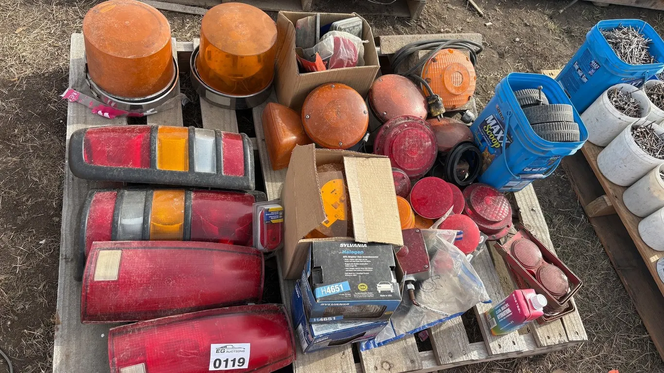 Large Collection of Vehicle Lights