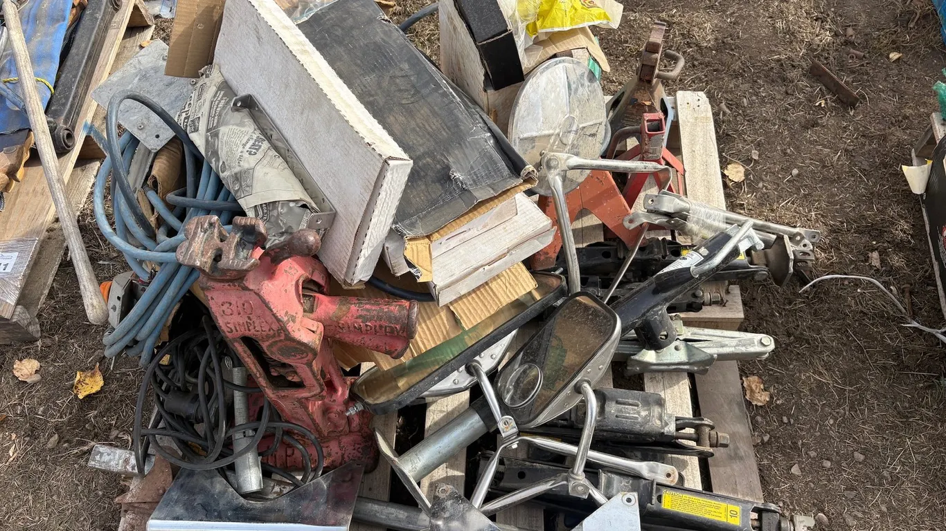Collection of Parts, Tools and Equipment