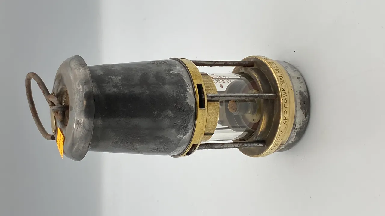 The Wolf Safety Lamp Co. Miners Safety Lamp