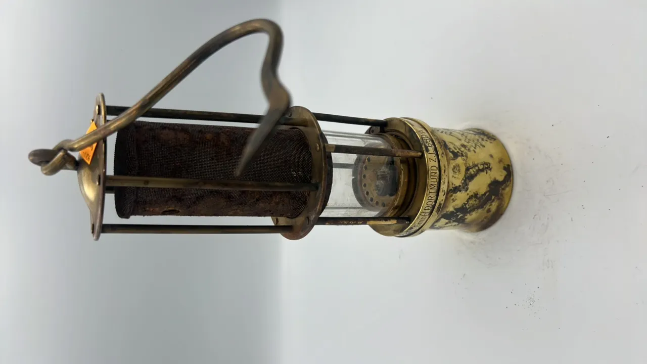 Wilhelm Sieppel Brass Safety Lamp