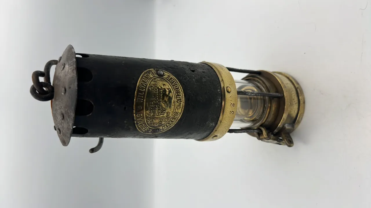 E. Thomas & Williams LTD Makers Aberdare Type No. 4 Safety Lamp