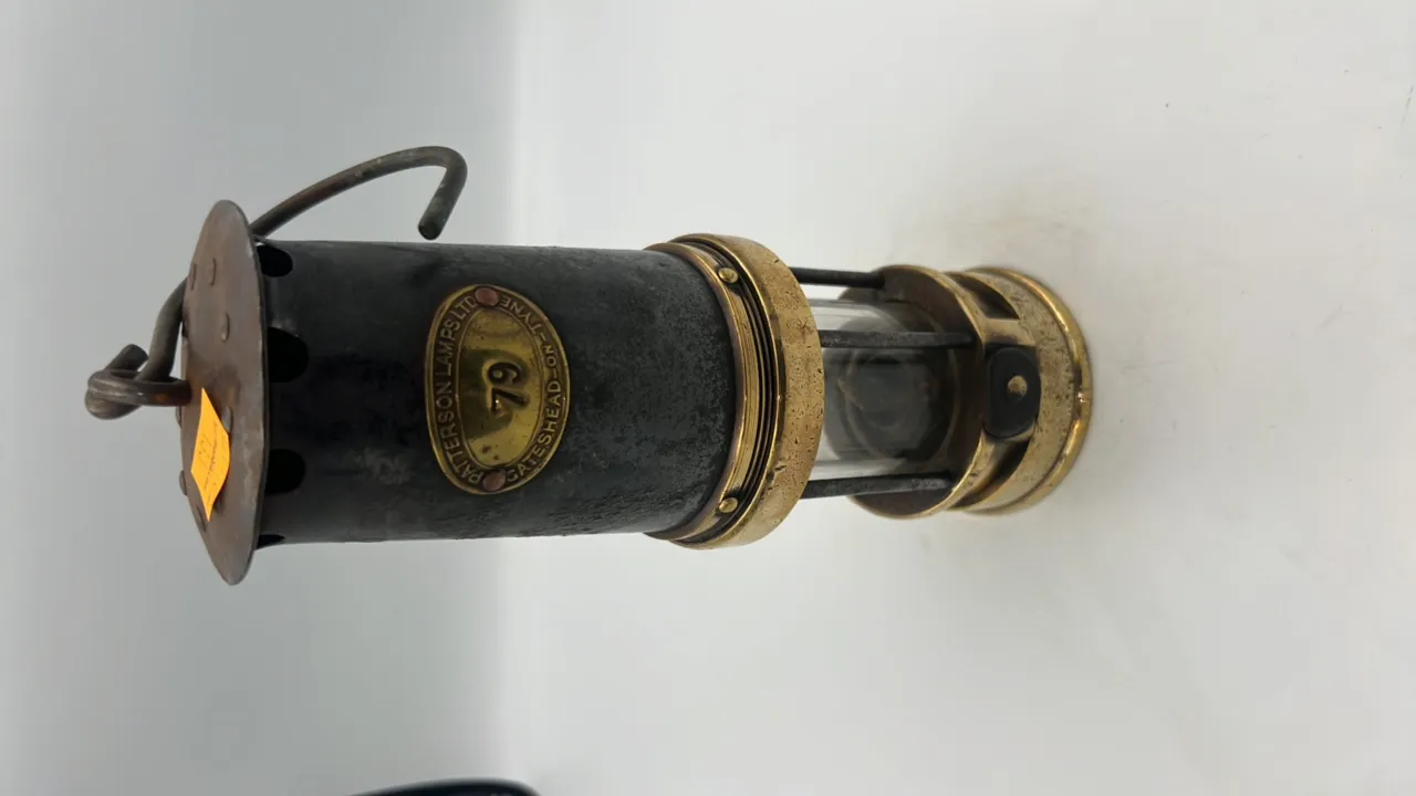 Patterson Miners Safety Lamp