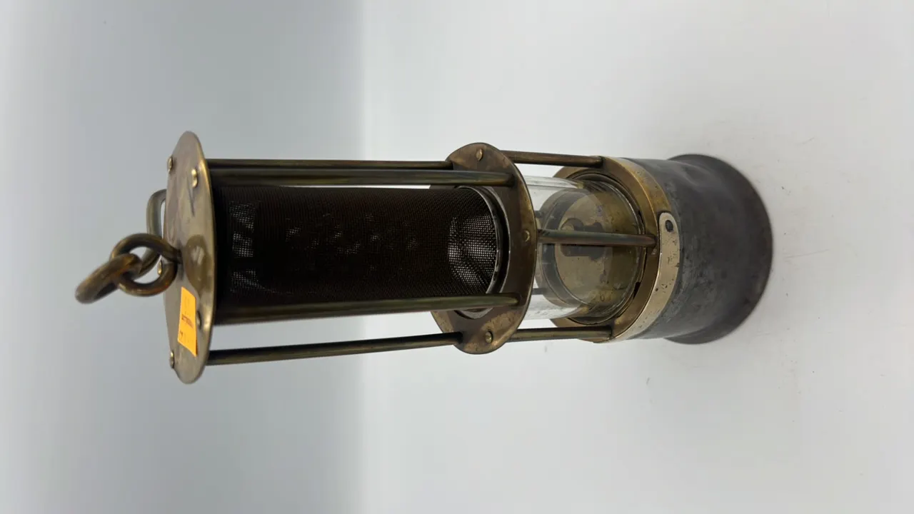 Brass Miners Safety Lamp