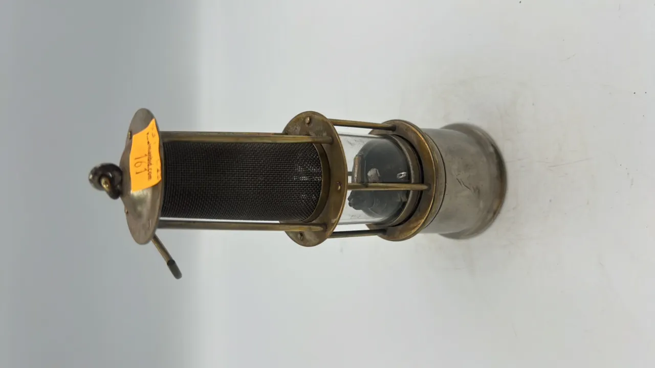 Brass Miners Safety Lamp