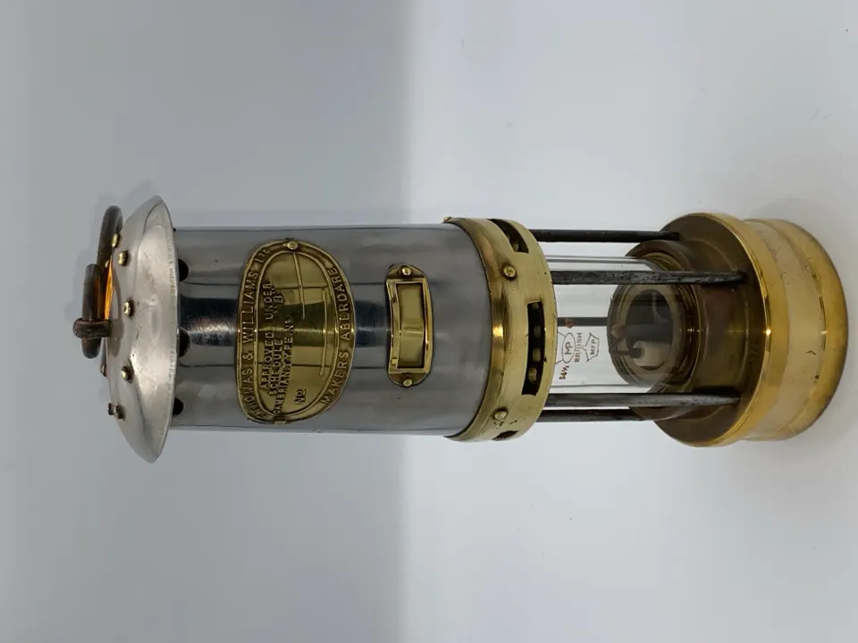 E.T. Thomas & Williams Makers Aberdare Coal Safety Lamp