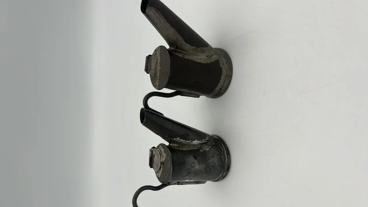 (2) Chirry Chirry Oil Wick Cap Lamps