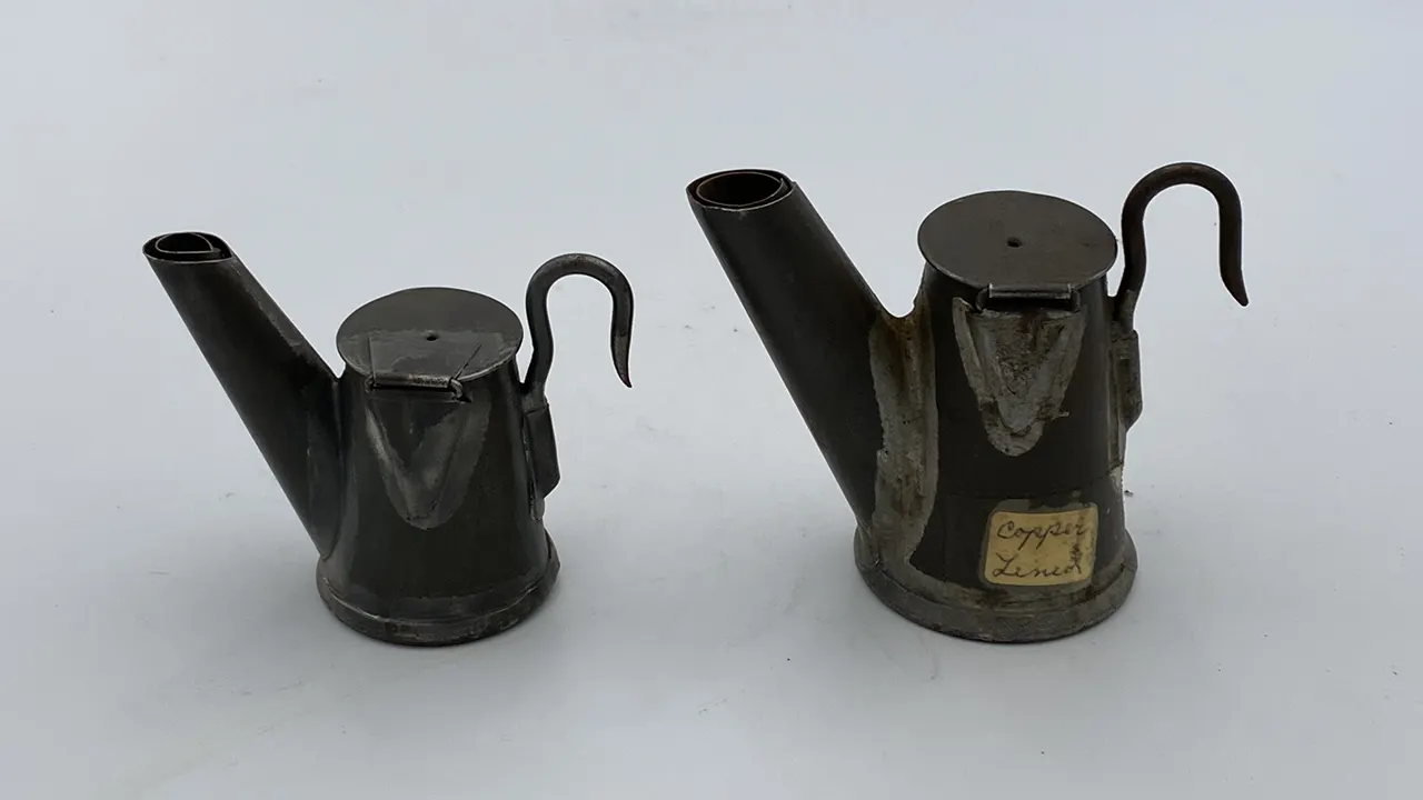 (2) GEO Anton Star Oil Wick Cap Lamps
