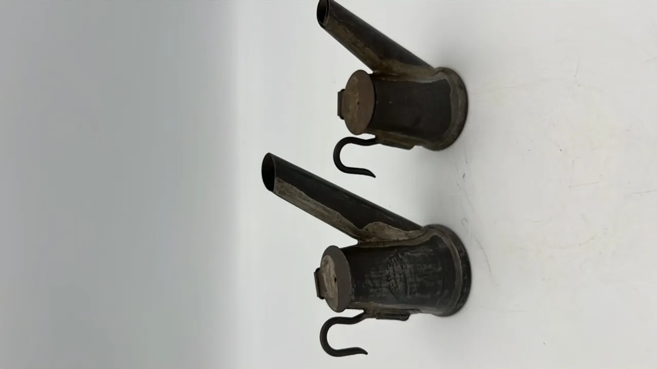 (2) GEO Anton Star Oil Wick Cap Lamps