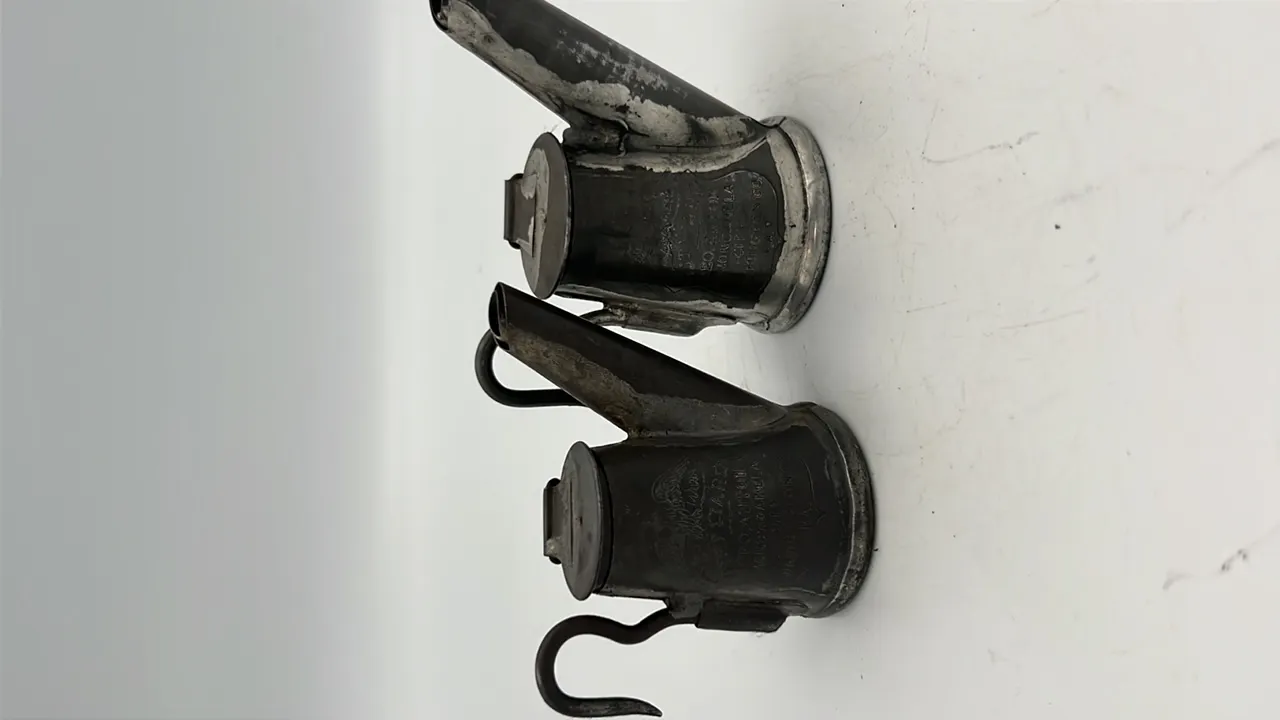 (2) GEO Anton Star Oil Wick Cap Lamps