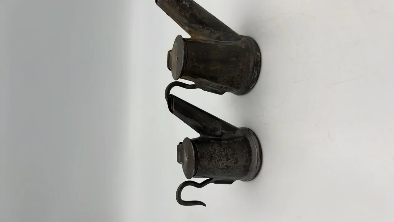 (2) GEO Anton Star Oil Wick Cap Lamps