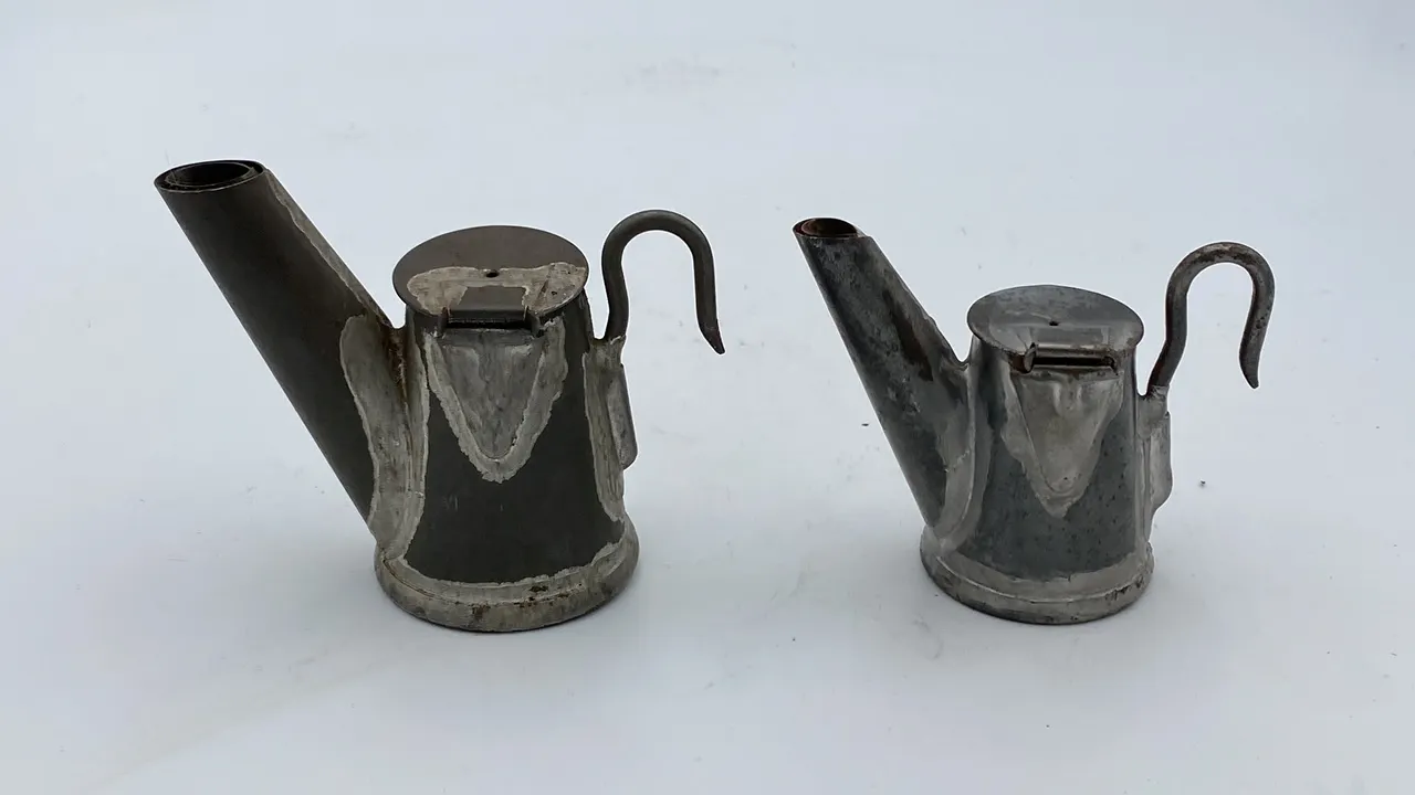 (2) GEO Anton Star Oil Wick Cap Lamps