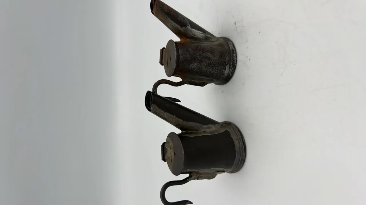 (2) GEO Anton Star Oil Wick Cap Lamps
