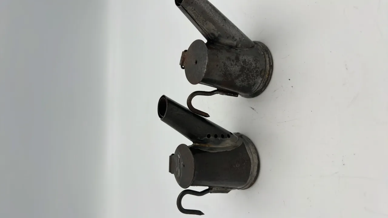(2) M. Hardsco G. Imperial Oil Wick Cap Lamps