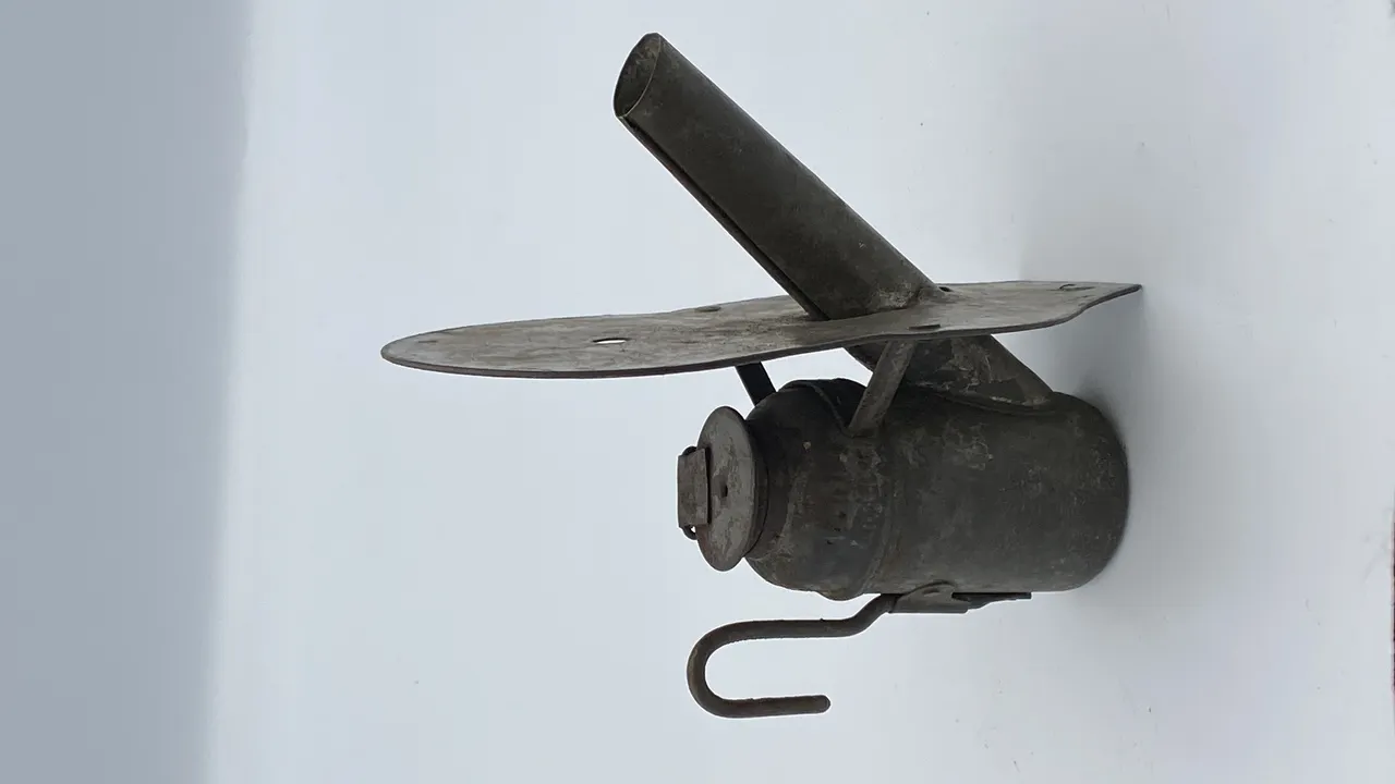 Dunlap's Oil Wick Cap Lamp