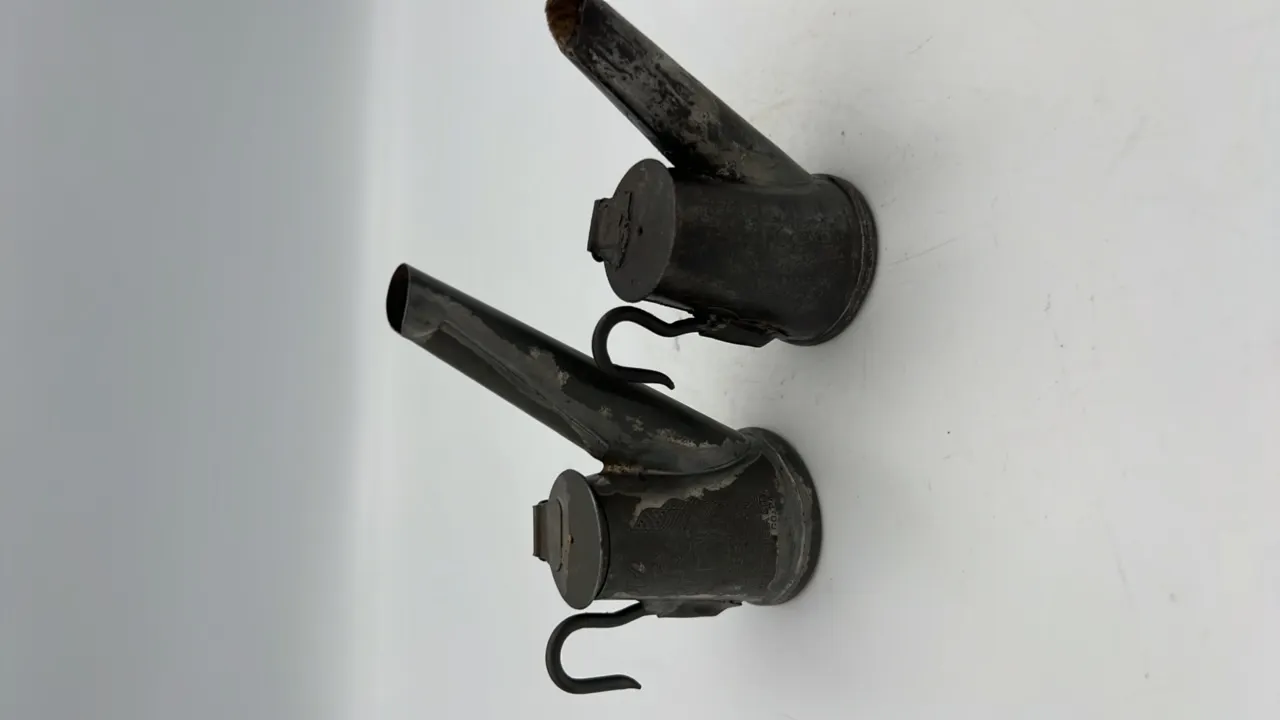 (2) C.L. Anton Liberty Oil Wick Cap Lamps