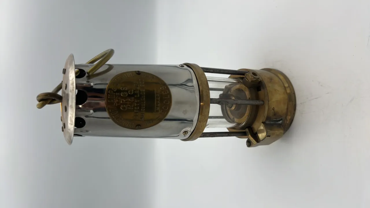 Protector Lamp & Lightning Type GR6S Safety Lamp