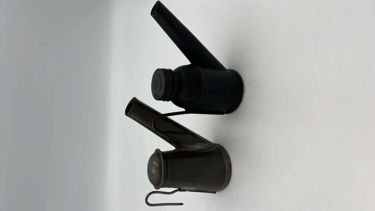 (2) Oil Wick Cap Lamps