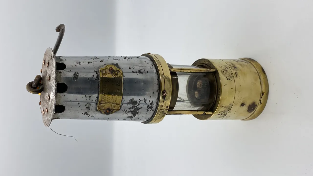 JH Naylor Wigan Miners Safety Lamp