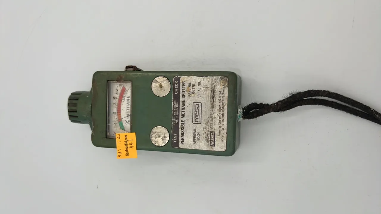 MSA Coal Mining Methane Detector