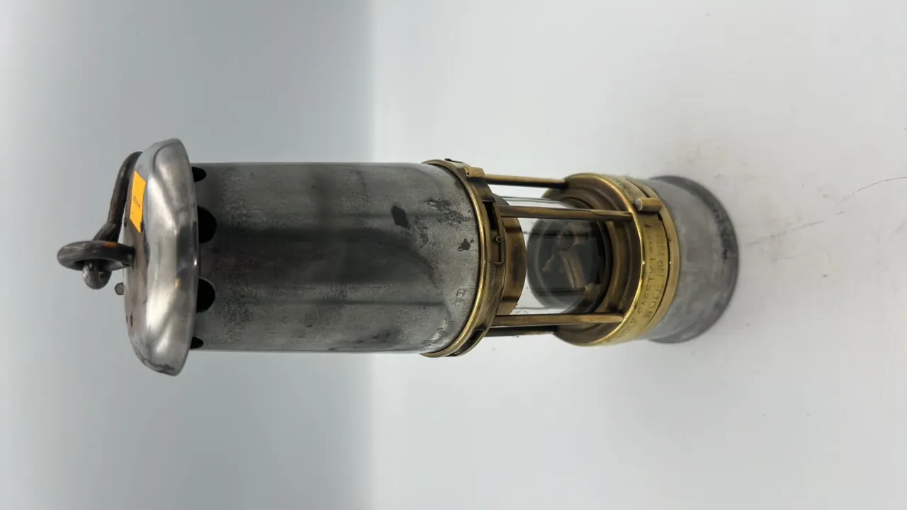 The Wolf Safety Lamp Maurice LTD Sheffield Safety Lamp
