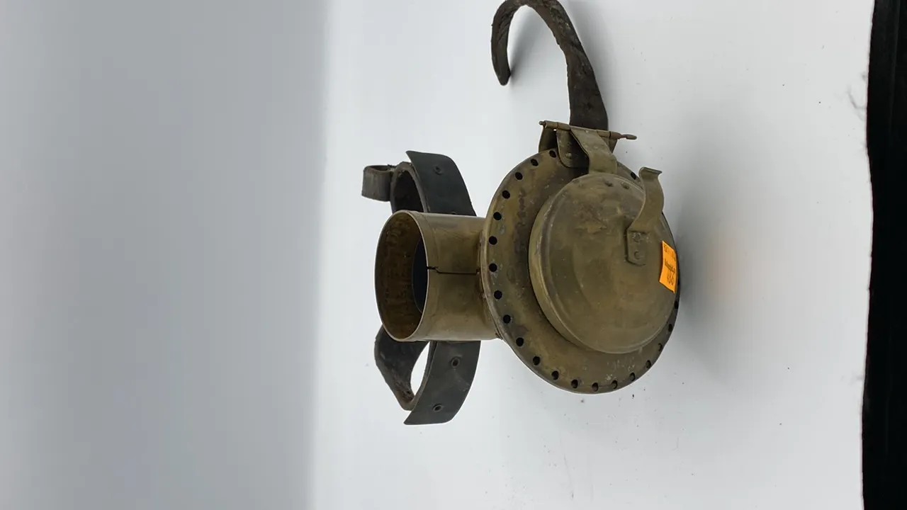 Brass Miners Carbide Lamp