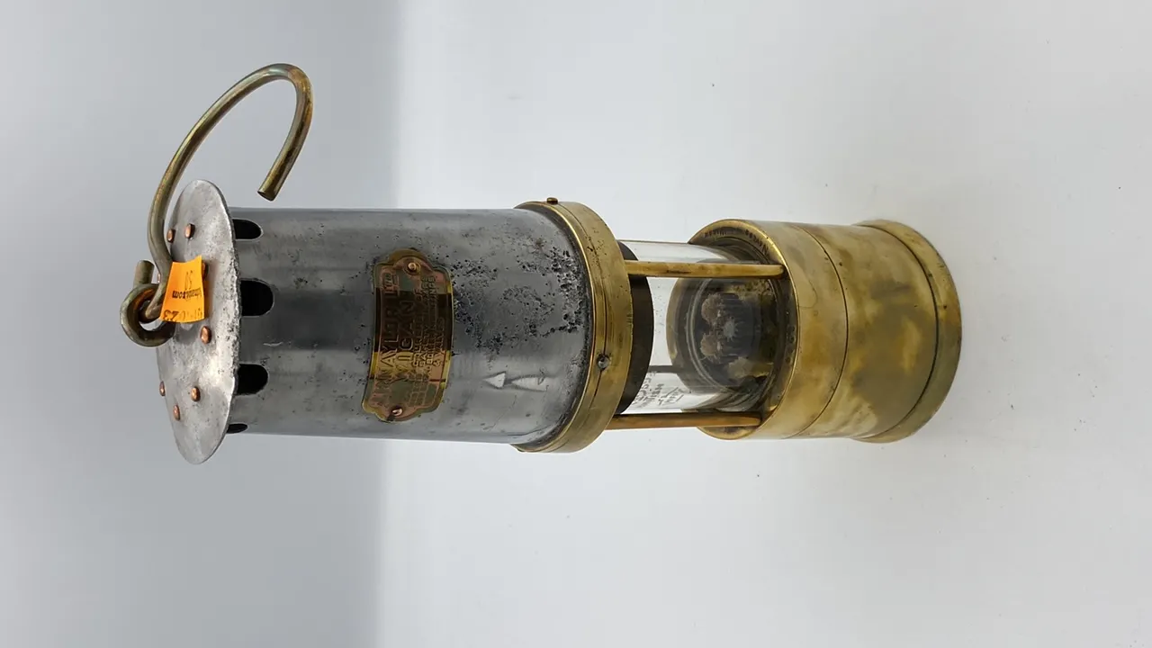 JH Naylor Wigan Miners Safety Lamp