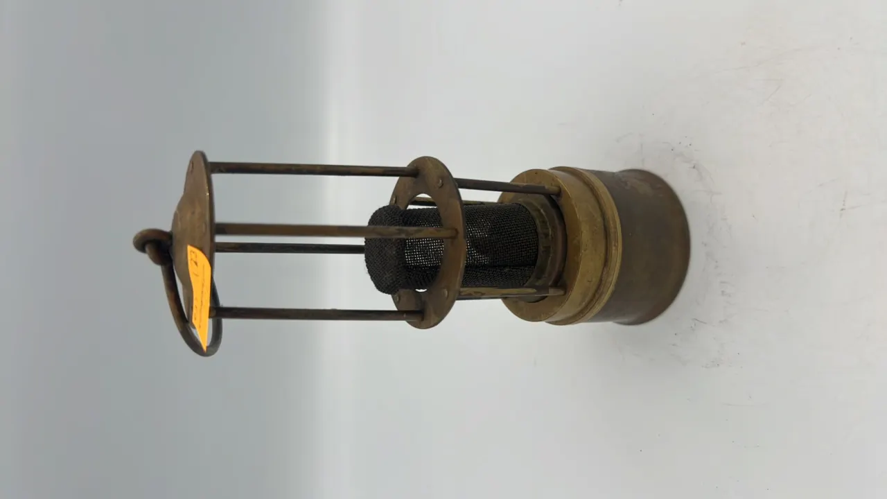 Brass Miners Safety Lamp