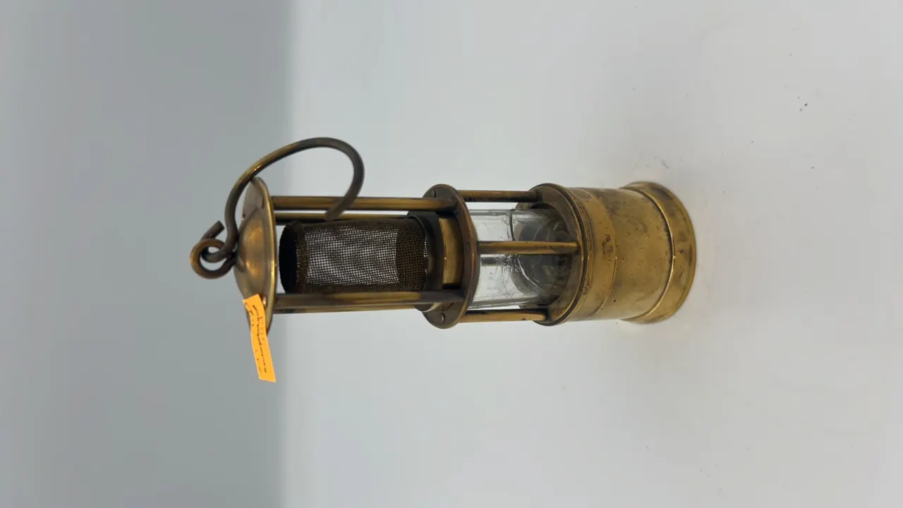 Brass Miners Safety Lamp