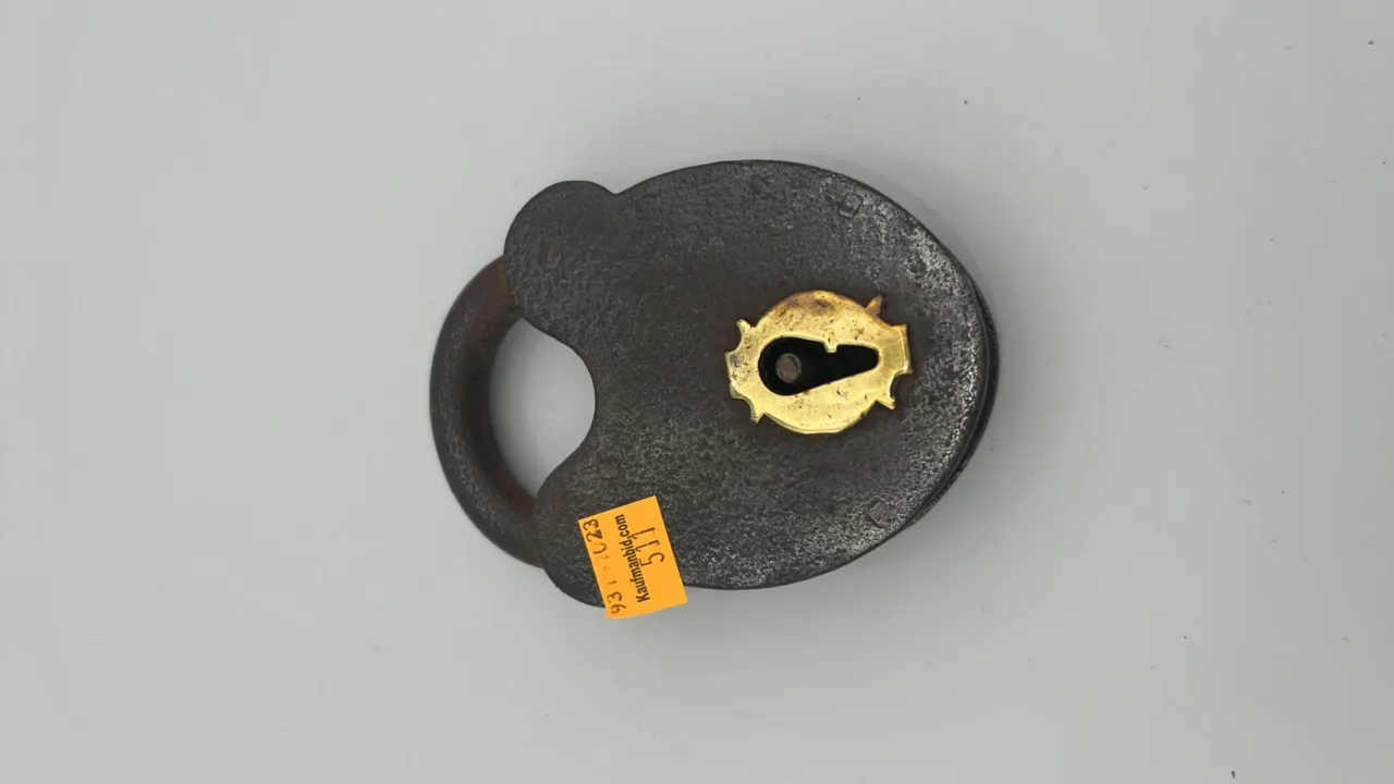 Cast Iron Padlock (No Key)