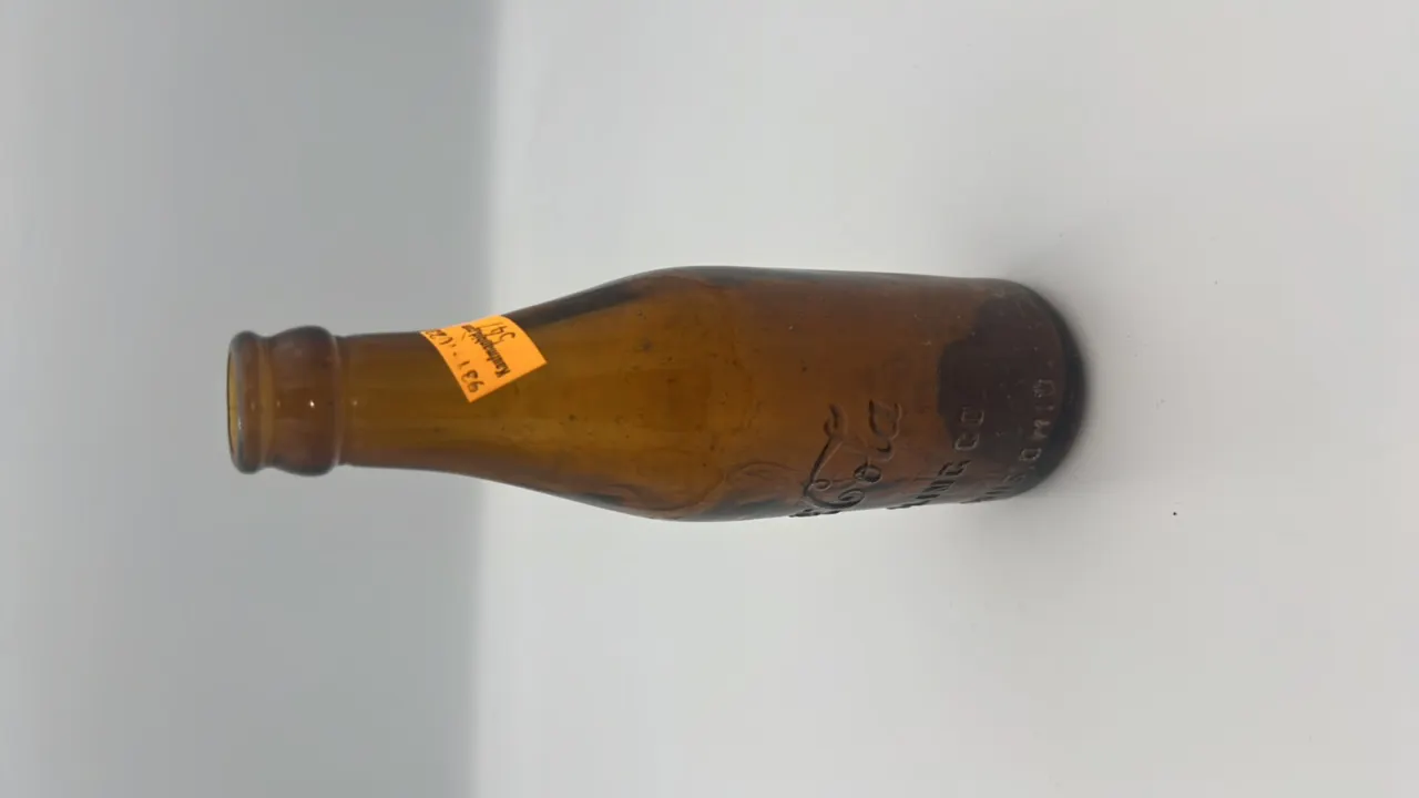 Amber Coca Cola Bottle (Columbus Ohio)