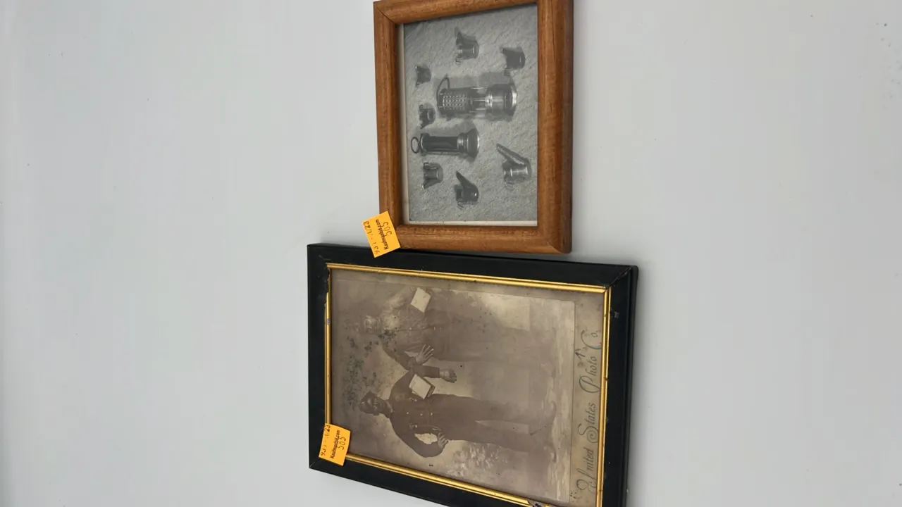 (2) Coal Miner Framed Prints
