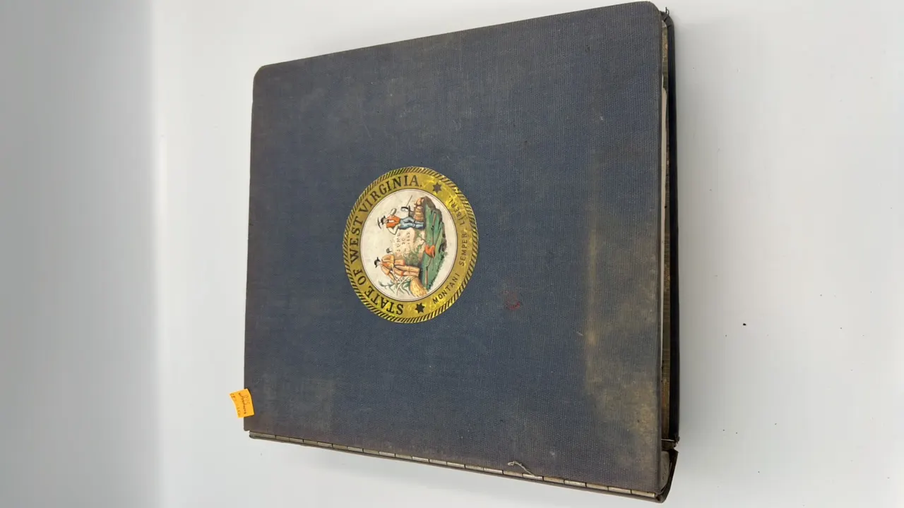 Vintage Coal Mining Artifacts Binder