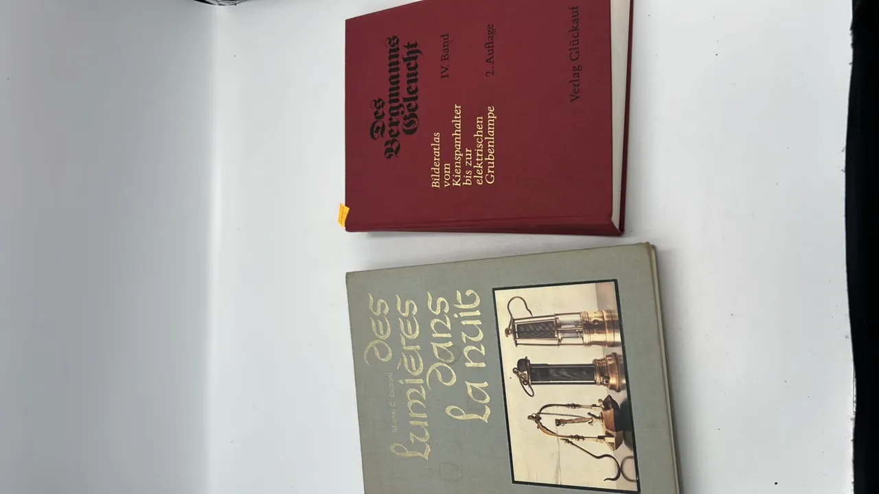 (2) German Coal Mining Books
