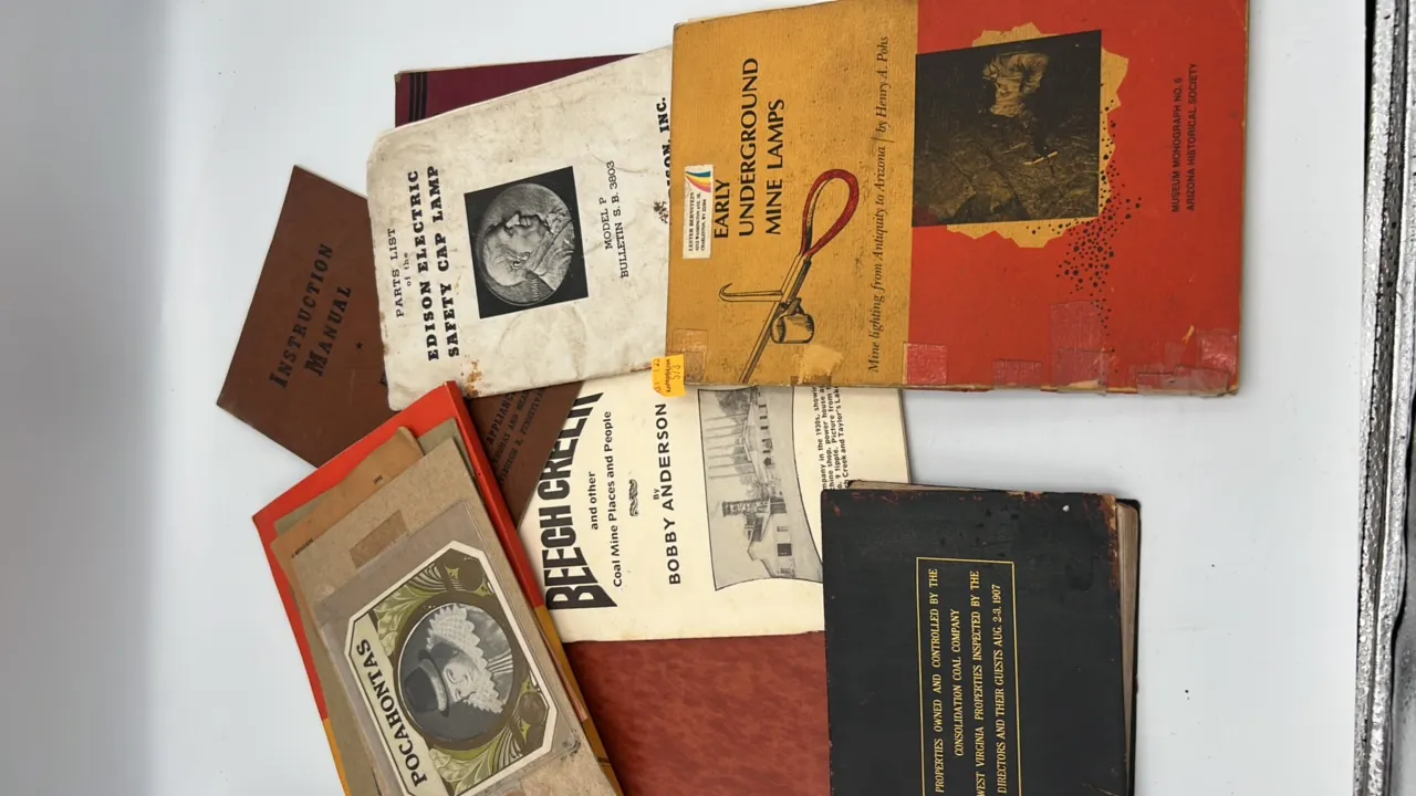 Assortment of Vintage Coal Mining Books