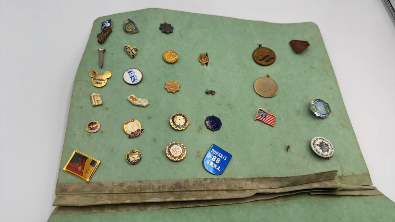 Variety of Coal Mining Lapel Pins