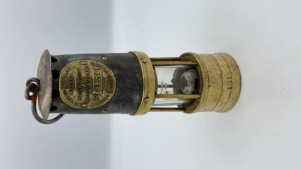 Ackboyd & Best Makers Hailwood Improved Miners Safety Lamp