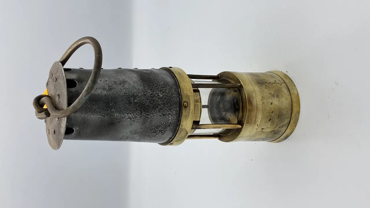 JH Naylor Wigan Miners Safety Lamp