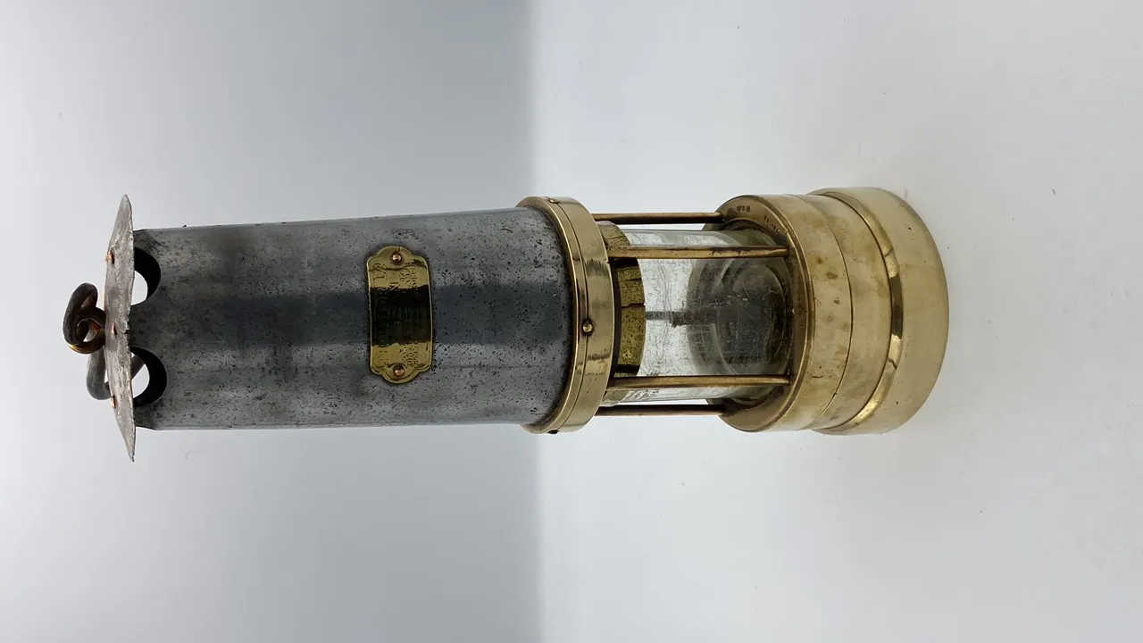 JH Naylor Wigan Coal Safety Lamp