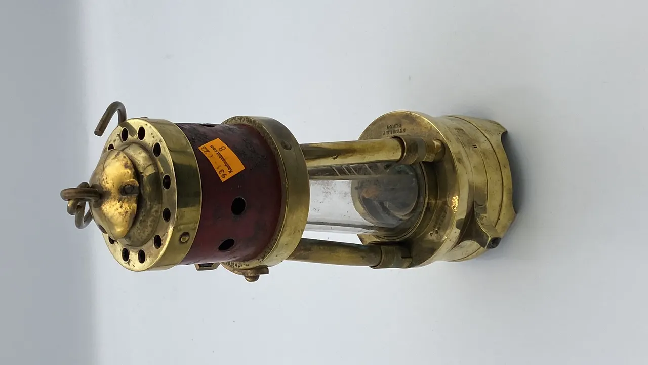 Stanley Derby/Hepplewhite Gray/Ashworth Patent Coal Safety Lamp