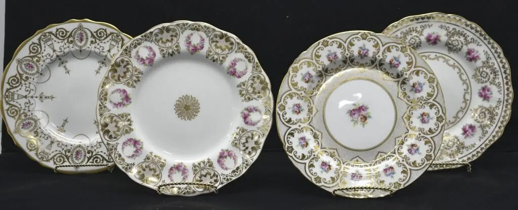 CAULDON ENGLAND PORCELAIN PLATES