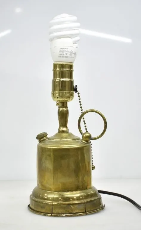 ELECTRIC BRASS LAMP