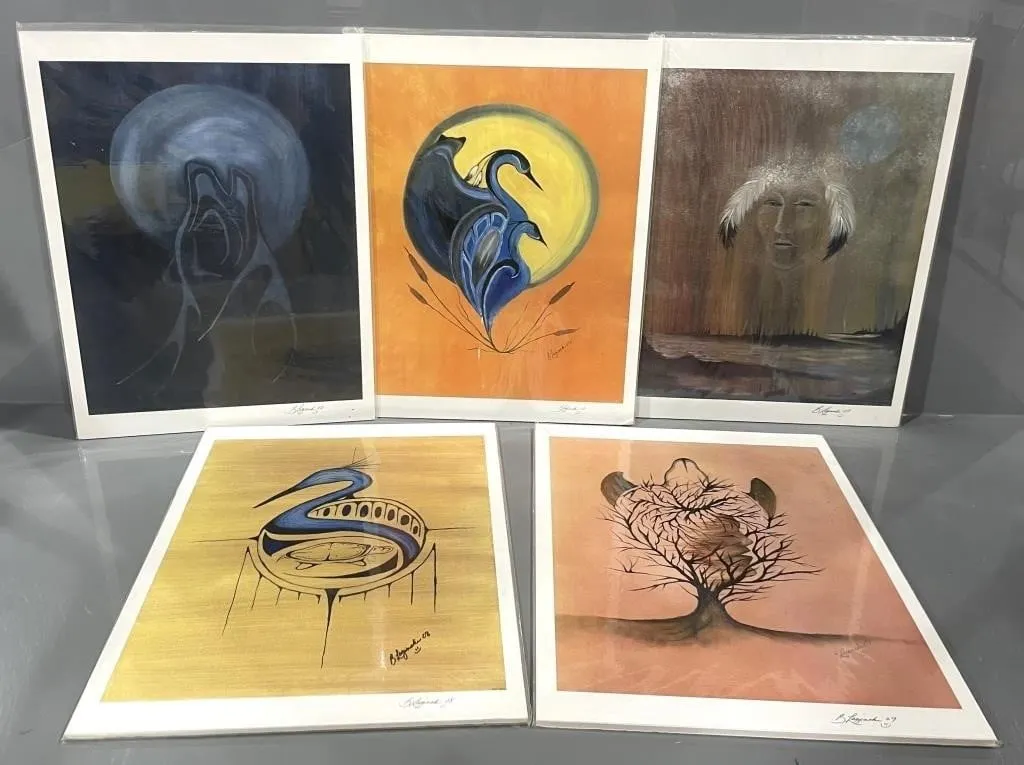 FIVE BERNADEAN LAGINSKI ALGONQUIN PRINTS