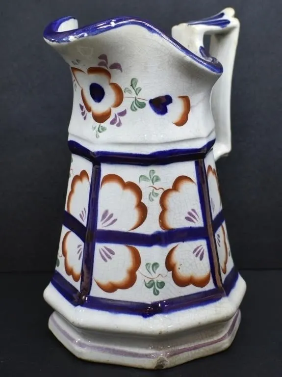 19TH CENT. STAFFORDSHIRE STYLE PITCHER