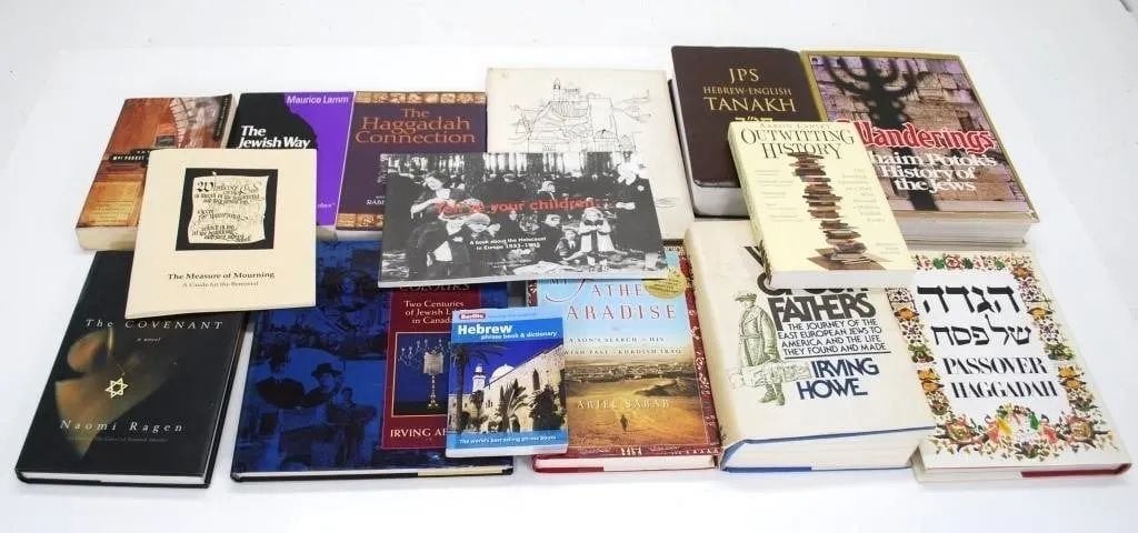 JEWISH FAITH HARD & SOFT COVER BOOKS