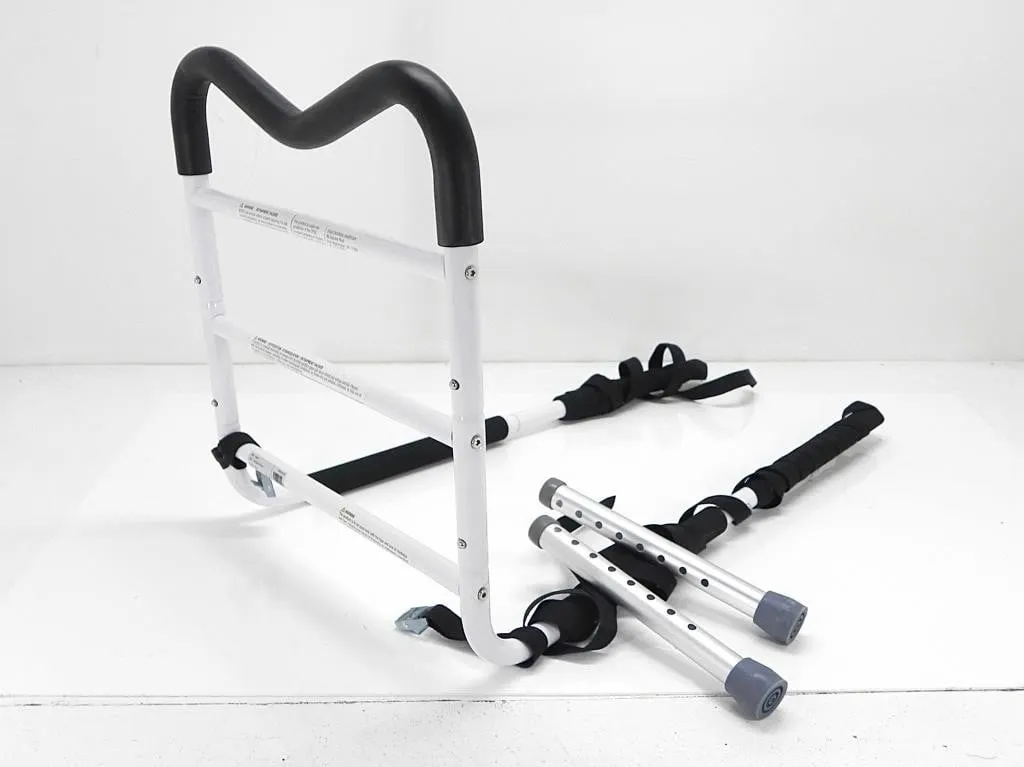 DRIVE MEDICAL BED RAIL WITH WALKER FEET